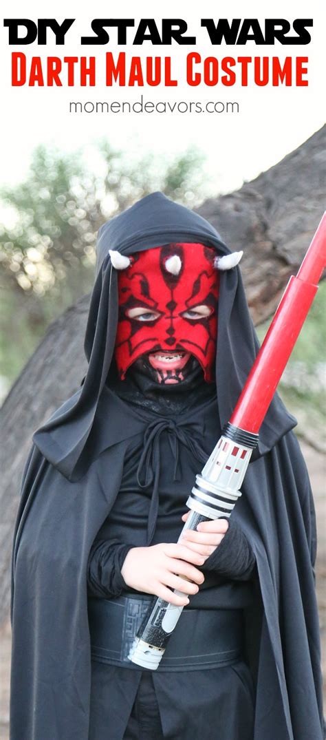 DIY Star Wars Darth Maul Costume