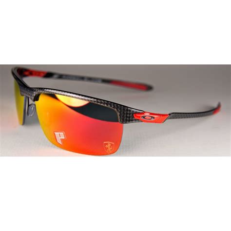 Oakley Ferrari Carbon Blade Carbon / Ruby Iridium Polarized - $ 8,039.00 en Mercado Libre