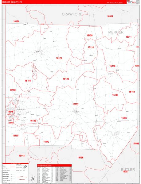 Map Books of Mercer County Pennsylvania - marketmaps.com