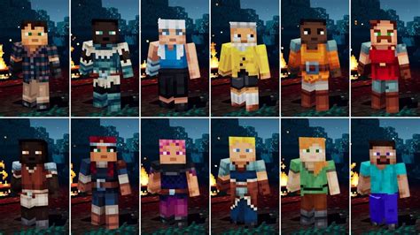 This October you can get Minecraft Dungeons characters in Minecraft ...