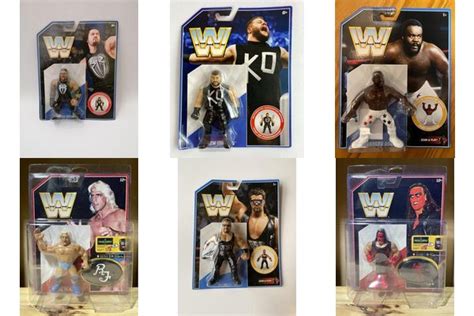 WWE Retro (Mattel) Action Figure Checklist and Price Guide