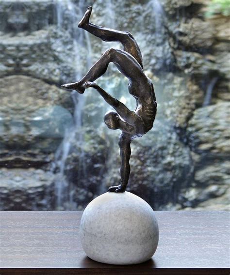 One Hand Balancing Act Sculpture | Bliss home and design, Sculpture, Sculptures