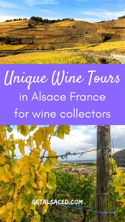 wine tours in france with text overlay that reads unique wine tours in alsage france for wine ...