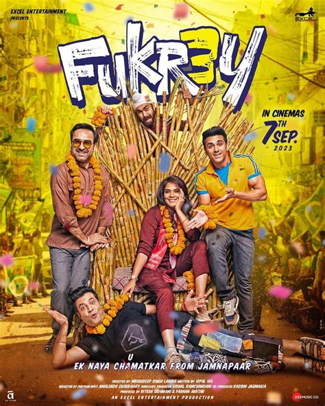 Fukrey 3 posters confirms return of original cast sans Ali Fazal ...