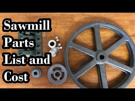 #72 - DIY Sawmill Parts List And Where To Get Them. - YouTube