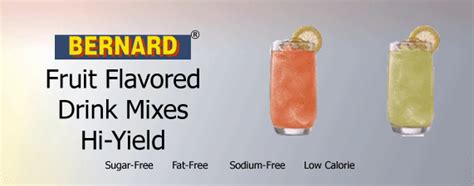 Bernard Fruit Flavored Drink Mixes