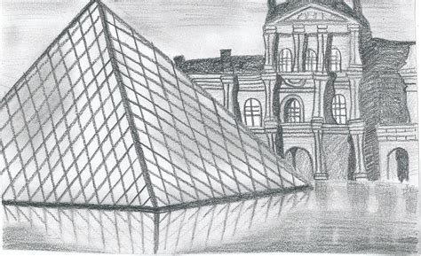 1084833090: Building I want to Visit: Louvre Pyramid, Paris