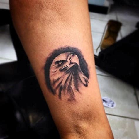 Small Soaring Eagle Tattoo 90 bald eagle tattoo designs for men ...