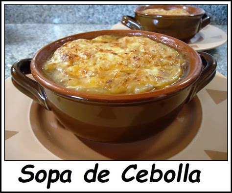 Sopa de Cebolla receta original | Sopa de cebolla receta, Sopa de ...