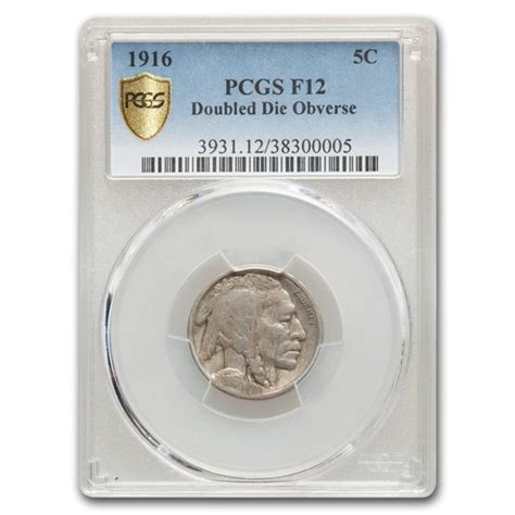 Buy 1916 Buffalo Nickel Fine-12 PCGS (Doubled Die Obverse) | APMEX