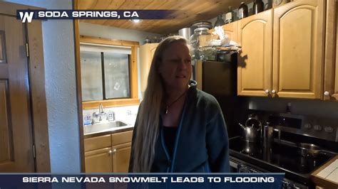 Snowmelt Floods Homes in Sierra Nevada | flood, Nevada, snow, Sierra ...