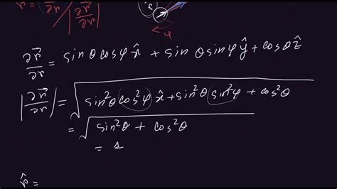 Laplacian in spherical coordinates derivation part 1 - YouTube