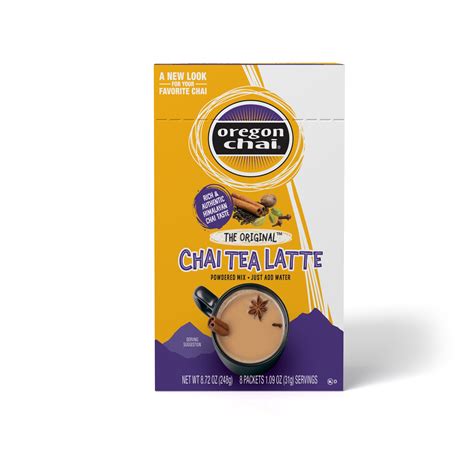 Oregon Chai, Original Chai Tea Latte, Single Serve Packets, 8 Ct – Walmart Inventory Checker ...