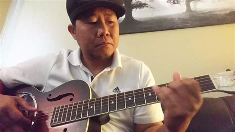 Atin cu pong singsing, a Filipino folk song (finger style solo guitar ...