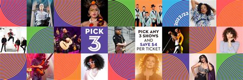 Pick 3 Ticket Subscriptions Now Available | Chandler Center for the Arts