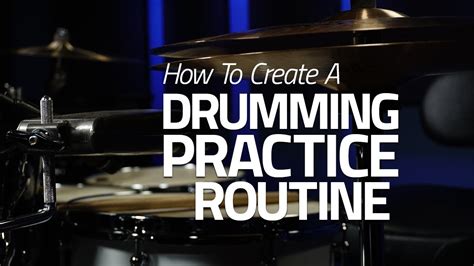 How To Build a Drumming Practice Routine - Drumeo - YouTube