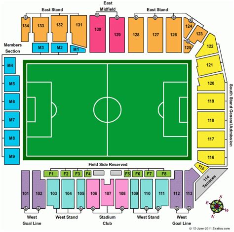 Sporting Kc Stadium Seating Chart - Stadium Seating Chart