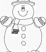 Blank Snowman Coloring Pages Printable At GetColoringscom  Free sketch template