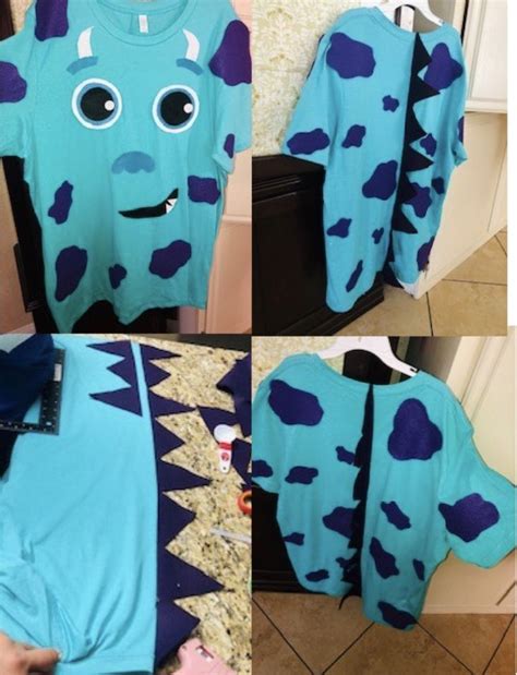 DIY Sully costume | Cute halloween costumes, Sully halloween costume, Monster costume diy