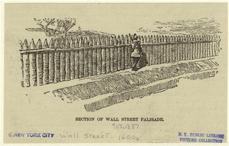 History of Streets: Wall Street Wall Almost "Destroyed" by Dutch Hogs ...