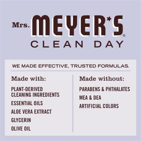 Mrs. Meyer's Clean Day Hand Soap Lavender Made Without Parabens or Phthalates, 12.5 fl oz - Kroger