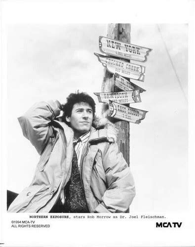 Northern Exposure 1994 original 8x10 TV photo Rob Morrow as Dr Joel ...