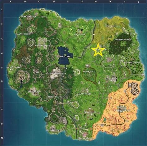 Fortnite Risky Reels Treasure Map Location - Guide - Nintendo Life