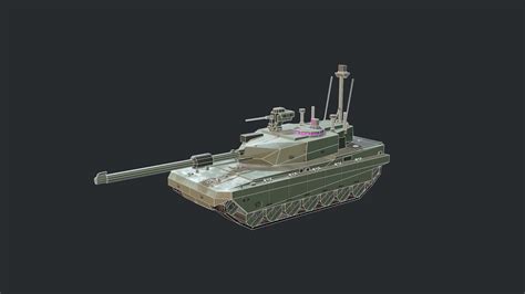 ArtStation - Modern MBT Tank | Game Assets