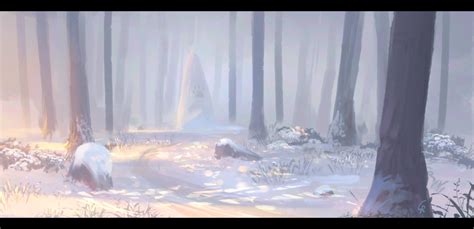 Check out this @Behance project: “Snowy Forest” https://www.behance.net/gallery/42052321/Snowy ...