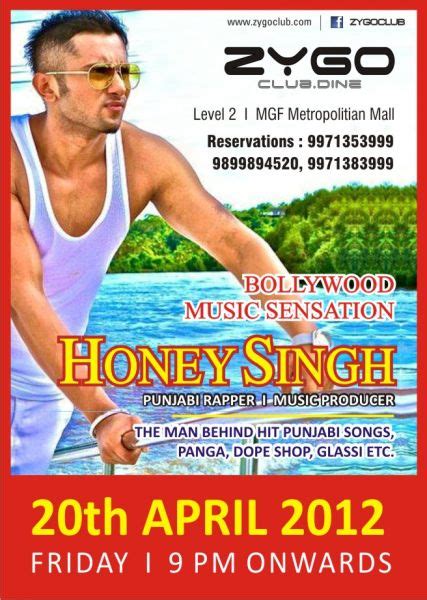 Honey Singh Live in Concert @Zygo Club, Delhi (NCR)