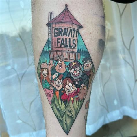 I thought my Gravity Falls tattoo would be appreciated here! : r ...