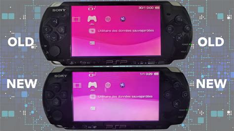 PSP 3000 : changing an old and yellowish screen - Pimp my retro handheld