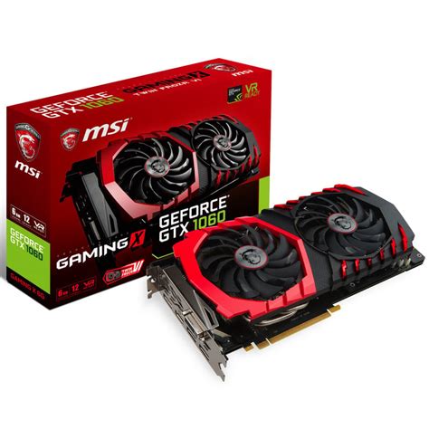 20 Lovely Msi Geforce Gtx 1060 6Gb Ddr5 - 6Gt Oc V2 - Video Graphics ...