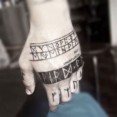 170+ Rune Tattoos Ideas (2022) Vikings Ink - TattoosBoyGirl Skyrim Tattoo, Viking Rune Tattoo ...