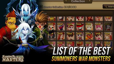 Best Summoners War Monsters Guide [Updated List] - SWMasters