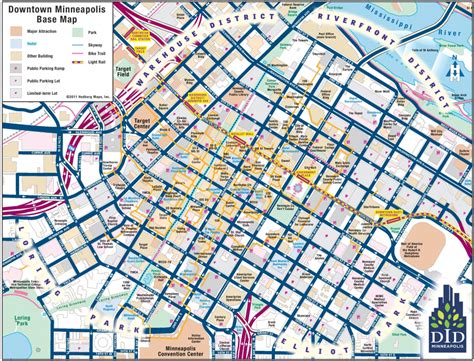 Minneapolis Skyway Map Printable - Printable Maps