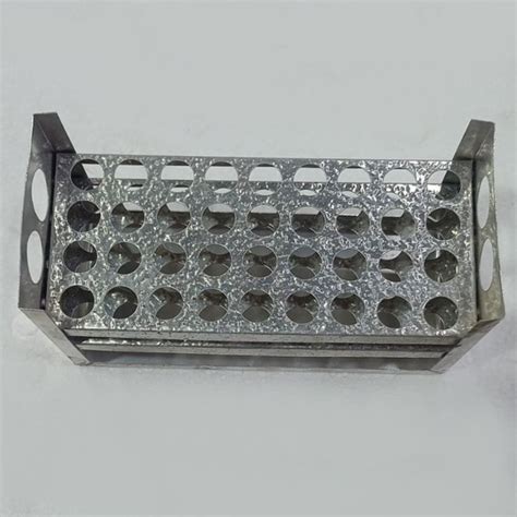 SS Laboratory Test Tube Rack at best price in Ambala Cantt by Niranjan Sheet Metal Works | ID ...