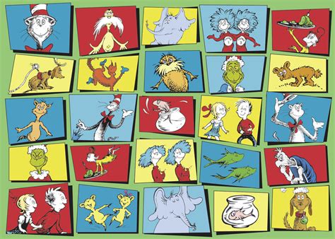 Dr. Seuss Characters Jigsaw Puzzle | PuzzleWarehouse.com