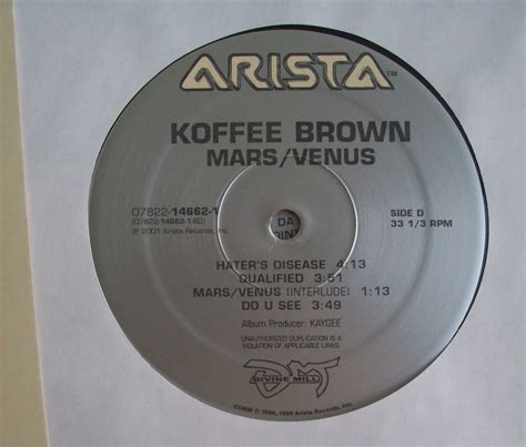 Mars / VenusKoffee Brown - LP (2001) - Rare Vinyl Collectible Records - Reggae, Ska, Roots ...