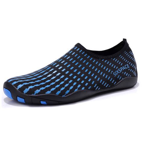 Buy Barefoot Water Shoes Men Women Lightweight Ladies Aqua Aerobics Shoes for Swim Running ...