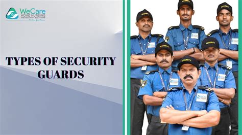 10 Types of Security Guards You Must Know | Best Guide