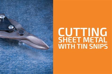 How to Cut Sheet Metal with Tin Snips - Handyman's World