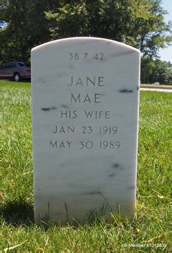 Jane Mae Braddock (1919-1989) - Find a Grave Memorial