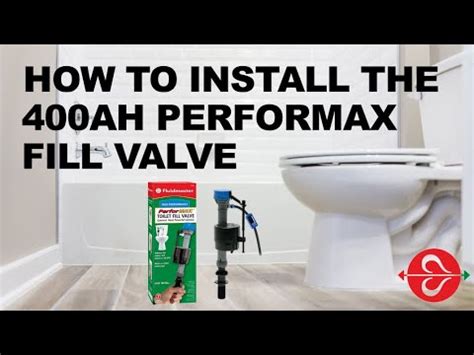 Fluidmaster Fill Valve Installation Videos