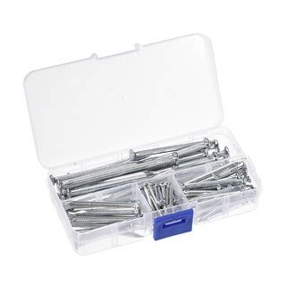 Hardware Nails Carbon Steel Cement Nail Assortment Kit 7 Size 100pcs ...