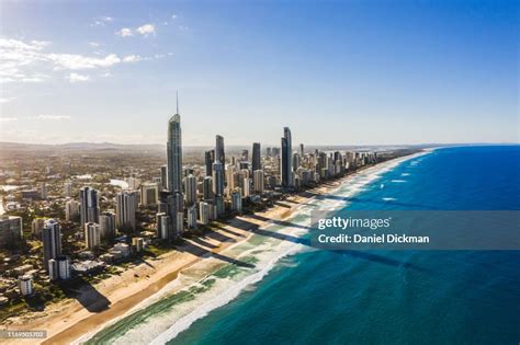 Surfers Paradise Skyline Aerial Drone Shot High-Res Stock Photo - Getty ...