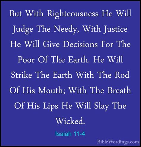 Isaiah 11 - Holy Bible English - BibleWordings.com