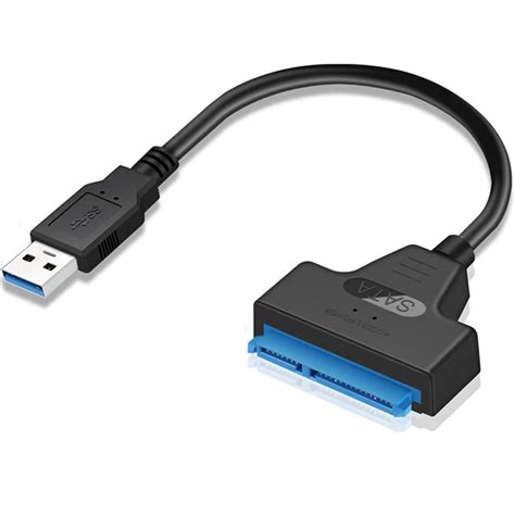 USB 3.0 SATA III Hard Drive Adapter Cable, SATA to USB Adapter Cable ...