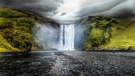 Skogafoss Waterfalls Iceland Wallpapers | HD Wallpapers | ID #17353