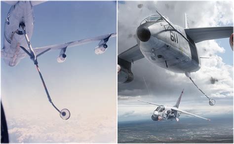 The epic story of the USAF KC-135 that refueled a US Navy KA-3 while ...